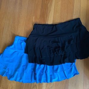 tiered mini skirt bundle
